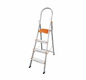 Лестница-стремянка Эйфель Мечта 104, 4 ступени, 1 секция, алюминиевая, нагрузка до 150 кг