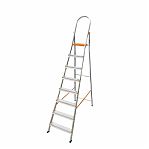 Лестница-стремянка Эйфель Мечта 108, 8 ступеней, 1 секция, алюминиевая, нагрузка до 150 кг