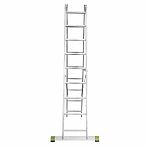 Лестница-стремянка Высота VL2-9, 9 ступеней, 2 секции, алюминиевая, нагрузка до 150 кг