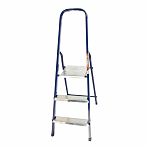 Лестница-стремянка Алюмет, 3 ступени, 1 секция, стальная, нагрузка до 150 кг