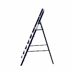 Лестница-стремянка Алюмет, 6 ступеней, 1 секция, стальная, нагрузка до 150 кг