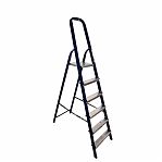 Лестница-стремянка Алюмет, 6 ступеней, 1 секция, стальная, нагрузка до 150 кг