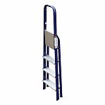 Лестница-стремянка Алюмет, 4 ступени, 1 секция, стальная, нагрузка до 150 кг