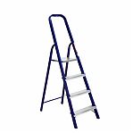 Лестница-стремянка Алюмет, 4 ступени, 1 секция, стальная, нагрузка до 150 кг