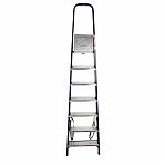 Лестница-стремянка Алюмет, 7 ступеней, 1 секция, стальная, нагрузка до 150 кг
