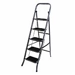 Лестница-стремянка Dogrular Class plus, 5 ступеней, 1 секция, стальная, нагрузка до 120 кг