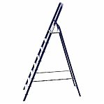 Лестница-стремянка Алюмет, 8 ступеней, 1 секция, стальная, нагрузка до 150 кг