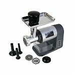 Мясорубка электрическая Willmark WMG-3672GS, пластик, 2000 Вт, серый