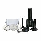 Мясорубка электрическая Willmark WMG-3672GS, пластик, 2000 Вт, серый