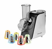 Овощерезка Willmark WSM-7830, механическое управление, пластик, белый, 200 Вт