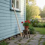 Плоскорез средний БалтТехМаш Стриж 62295, с деревянным черенком, 150х1420 мм