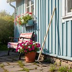 Плоскорез средний БалтТехМаш Стриж 62295, с деревянным черенком, 150х1420 мм