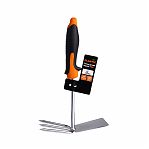 Тяпка Plantic Pro 36380-01 для обработки почвы и рыхления земли, углеродистая сталь, 295 мм