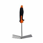 Тяпка Plantic Pro 36380-01 для обработки почвы и рыхления земли, углеродистая сталь, 295 мм