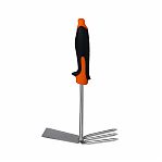 Тяпка Plantic Pro 36380-01 для обработки почвы и рыхления земли, углеродистая сталь, 295 мм