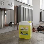 Промывка Wellness Therm 312170, для системы отопления, водоснабжения, вентиляции, кондиционирования, 10 л