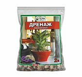 Дренаж керамзитовый средний Гера 00602, 2 л, для дома, сада, огорода