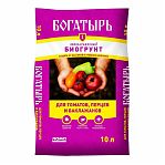Биогрунт Богатырь для томатов, перца и баклажанов  универсальный, 10 л