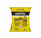 Удобрение Лама Торф Богатырь Биогумус универсальный, для повышения урожайности и иммунитета, 5 л
