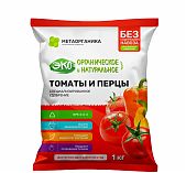 Удобрение органическое МетаОрганика Томаты и перцы, Эко, специализированное, 1 кг