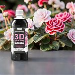 Удобрение Гера Цветомин 3D 3 действия, Для бегоний, роз и хризантем, из сапропеля, концентрат, 500 мл