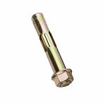 Анкерный болт 8х60 мм, оцинкованная сталь, желтопассивированное покрытие