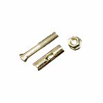 Анкерный болт 8х60 мм, оцинкованная сталь, желтопассивированное покрытие