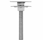 Анкер регулируемый по высоте Сибртех ARH24(100), оцинкованный, 24х100 мм 