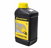 Масло минеральное Champion JASO FB 2-STROKE OIL для 2-тактных двигателей, 1 л