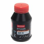 Масло минеральное Rezoil Dynamic API TC 2 STROKE 2-тактное малодымное 03.008.00003, 0.1 л