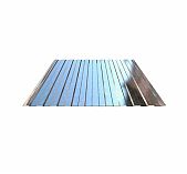 Профнастил Металл Профиль C-8 оцинкованный 0.4х1200х2000 мм для кровли, фасада, забора