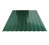 Профнастил Металл Профиль С-8 темно-зеленый 0.4х1200х1700 мм для кровли, фасада, забора