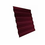 Профнастил Металл Профиль С-8 темная вишня 0.4х1200x1700 мм для кровли, фасада, забора