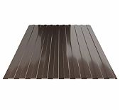 Профнастил Металл Профиль C-8 коричневый 0.4х1200x1700 мм для кровли, фасада, забора