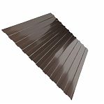 Профнастил Металл Профиль C-8 коричневый 0.4х1200x1700 мм для кровли, фасада, забора