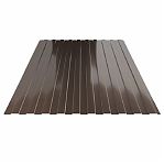 Профнастил Металл Профиль С-8 коричневый 0.4х1200х2000 мм для кровли, фасада, забора