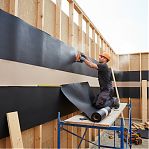 Пергамин-350 гидро-пароизоляционный материал с битумом, рулон 15 м