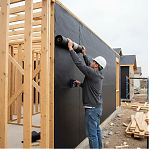 Пергамин-350 гидро-пароизоляционный материал с битумом, рулон 15 м