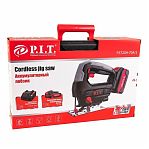 Лобзик аккумуляторный P.I.T. PST20H-70A/1 с маятниковым ходом, 2400 ход/мин, 20 В, 1 акк. х 2 Ач+з.у.