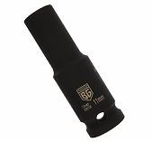 Головка ударная Berger BG2133, удлиненная, торцевая, 1/2", 11 мм