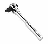 Трещотка Workpro WP271014 3в1, 1/2" + 1/4" + 3/8", 72 зуба, сталь