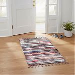 Коврик хлопковый Sunstep 33-154, прямоугольник, для прихожей и гостиной, 55х110 см