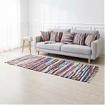 Коврик хлопковый Sunstep 33-154, прямоугольник, для прихожей и гостиной, 55х110 см