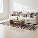 Коврик хлопковый Sunstep 33-156, прямоугольник, для прихожей и гостиной, 60х180 см