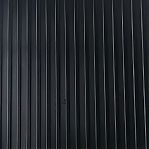 Грязезащита резиновое покрытие ComeForte Рифленка AM-03 средняя линия, ширина 1200 мм, черный, от 1 м