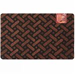 Коврик придверный Vortex Siesta 22392, 500х800 мм, полиэстер, цвет в ассортименте