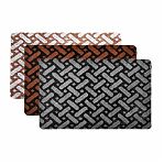 Коврик придверный Vortex Siesta 22392, 500х800 мм, полиэстер, цвет в ассортименте