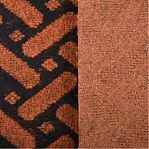 Коврик придверный Vortex Siesta 22392, 500х800 мм, полиэстер, цвет в ассортименте