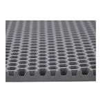 Коврик придверный Sunstep Crocmat 75-002, серый, 400х600 мм, универсальный