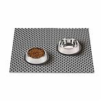 Коврик придверный Sunstep Crocmat 75-002, серый, 400х600 мм, универсальный